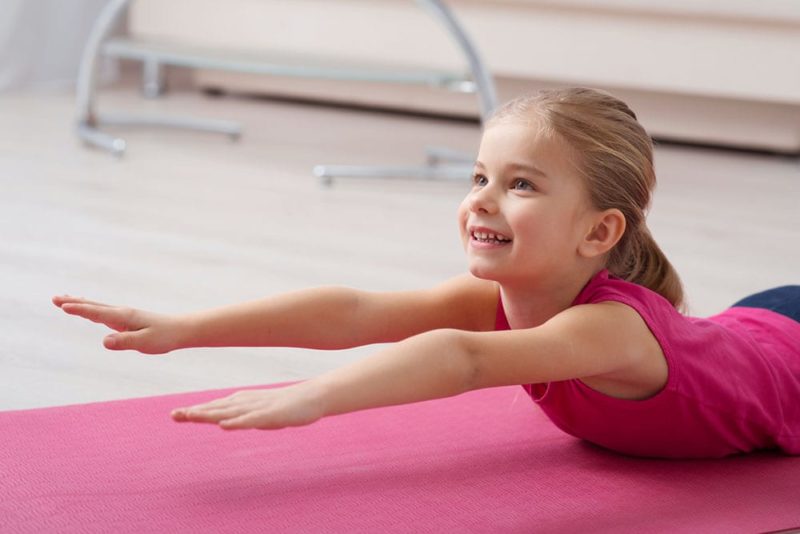 Importance of core strength in children